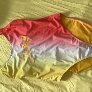 Women one piece swimsuit